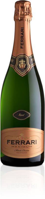 Flasche Maximum Rose Metodo Classico DOC Ferrari von Ferrari