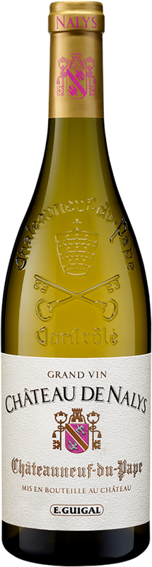 Bottle of Châteauneuf du Pape Blanc Château de Nalys E. Guigal from Guigal
