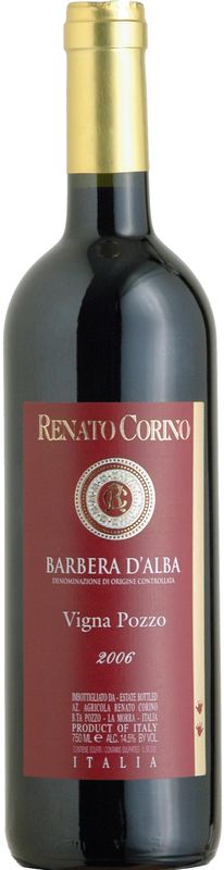 Bottiglia di Barbera d'Alba DOC Pozzo Corino di Corino