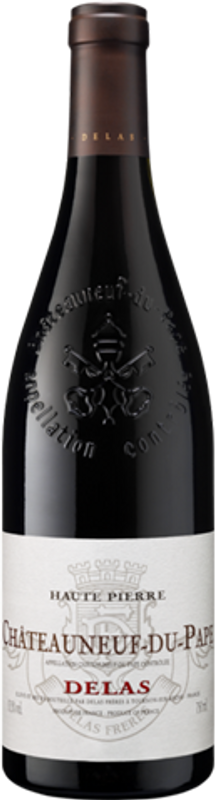 Flasche Châteauneuf-du-Pape Haute Pierre rouge Delas Frères von Delas Frères