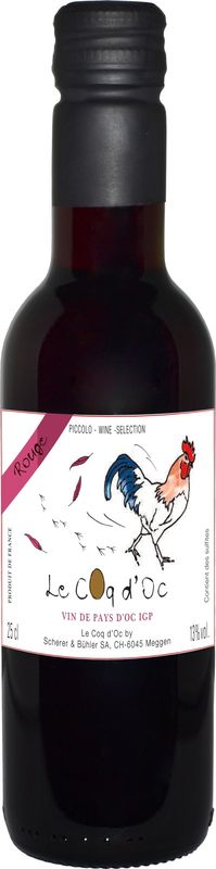 Bouteille de Le Coq d'Oc Rouge Pays d'Oc IGP Le Coq d'Oc de Le Coq d'Oc