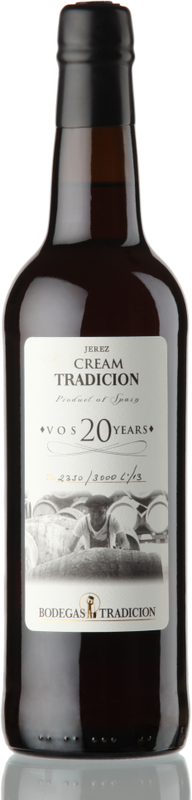Flasche Cream Muy Viejo V.O.S. Bodegas Tradición von Bodegas Tradición