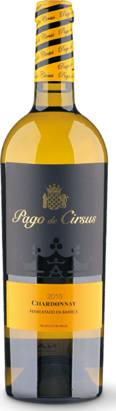 Flasche Navarra DO Chardonnay fermentado en barrica Pago de Cirsus von Pago de Cirsus