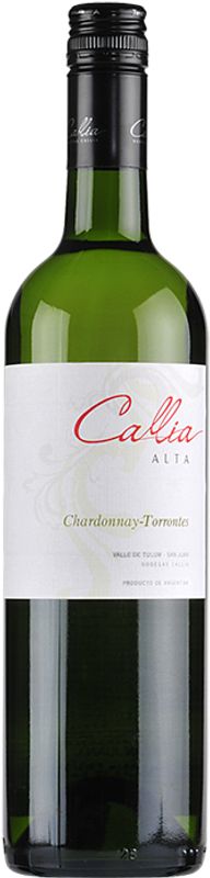 Bottiglia di Chardonnay Torrontes Valle de Tulum San Juan Bodegas Callia di Bodegas Callia