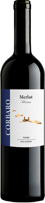 Bottiglia di Corbaro Merlot Selezione Ticino DOC Cantina Amann di Cantina Amann