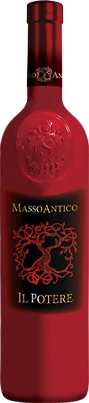Bouteille de Masso Antico Il Potere Rosso Puglia IGT Cantine di Ora de Cantine di Ora