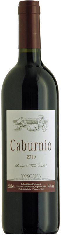 Flasche Caburnio IGT Monteti von Monteti