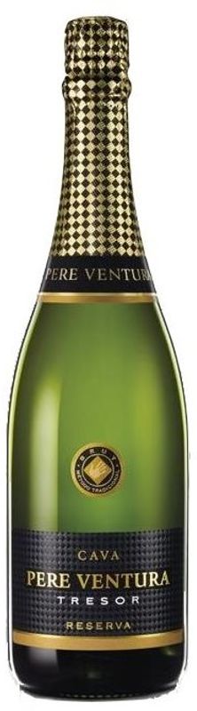 Flasche Tresor Reserva Cava DO Cavas Pere Ventura von Cavas Pere Ventura