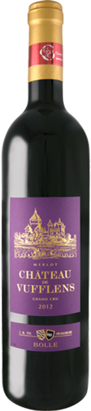 Flasche Chateau de Vufflens Merlot Grand Cru Morges AOC Bolle von Bolle
