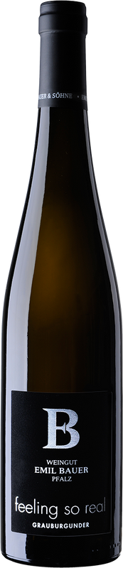 Flasche Grauburgunder «feeling so real» trocken Emil Bauer & Söhne von Emil Bauer & Söhne