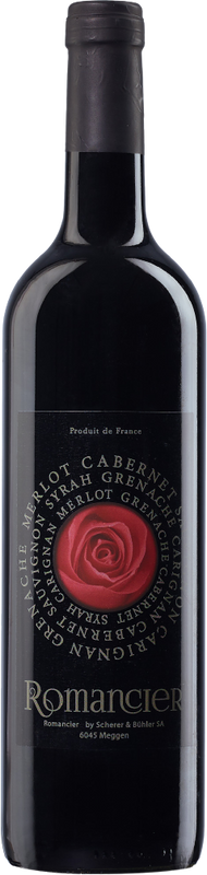 Bottle of Rouge Vin de Pays d'Oc Romancier from Romancier