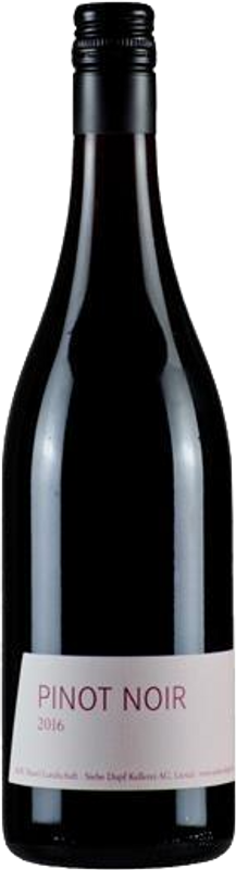 Bottiglia di Baselbieter Pinot Noir AOC Siebe Dupf Kellerei di Siebe Dupf Kellerei