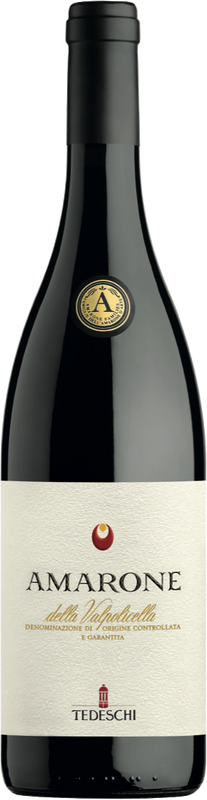 Flasche Amarone della Valpolicella DOC Tedeschi von Tedeschi