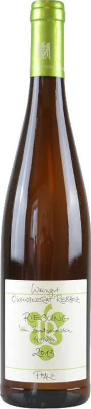 Bouteille de Riesling vom Buntsandstein Trocken Ökonomierat Rebholz de Ökonomierat Rebholz