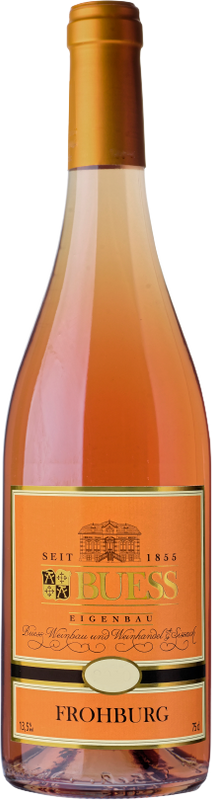 Flasche Frohburg Rosé BUESS VdP Buess Weinbau von Buess Weinbau