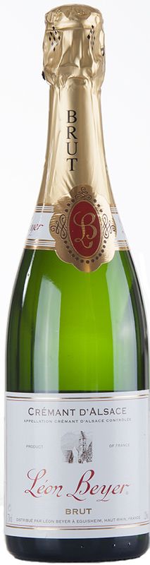 Flasche Cremant d'Alsace AC Domaine Léon Beyer von Domaine Léon Beyer
