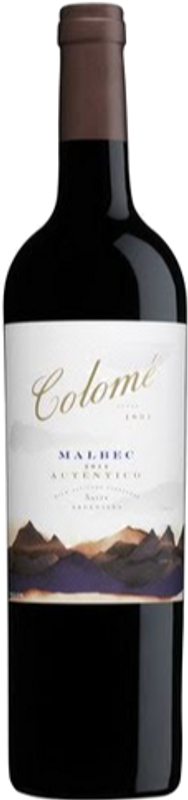 Flasche Malbec Auténtico Valle Calchaqui Bodega Colomé von Bodega Colomé