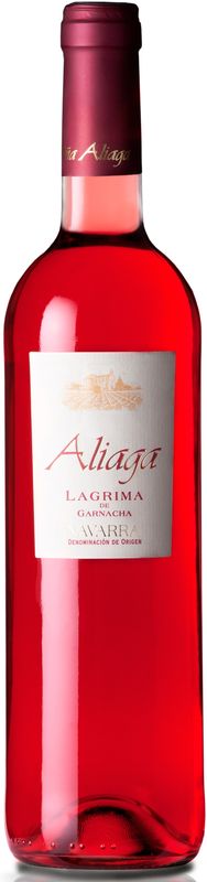 Flasche Rosado Lagrima de Garnacha DOC Navarra Viña Aliaga von Viña Aliaga