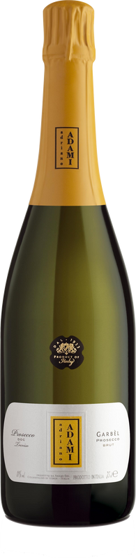 Flasche GARBEL DOC Prosecco di Valdobbiadene Adami von Adami