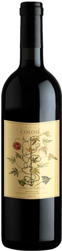 Bouteille de Nero d'Avola Sicilia IGT Colosi de Colosi