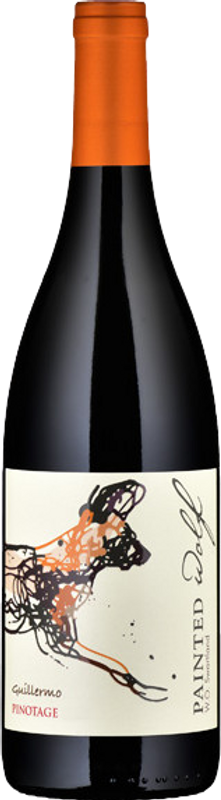 Flasche Painted Wolf Guillermo Pinotage Painted Wolf von Painted Wolf