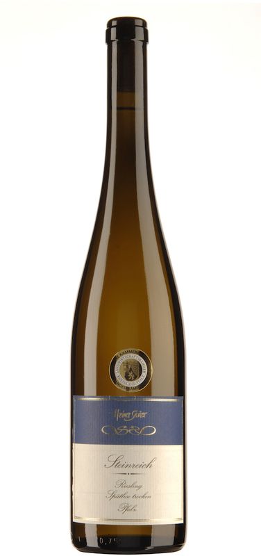 Flasche Riesling STEINREICH Spatlese trocken Weingut Heiner Sauer von Weingut Heiner Sauer