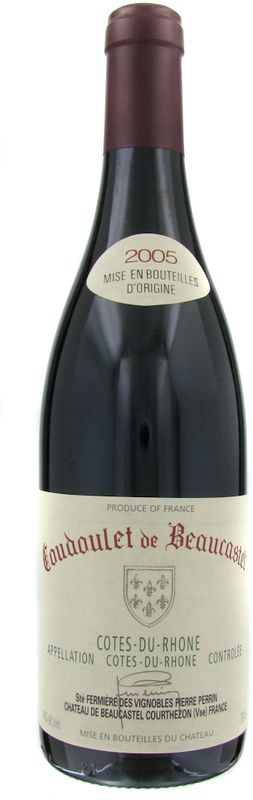 Bottle of Cotes du Rhone Coudelet de Beaucastel Château de Beaucastel from Château de Beaucastel