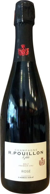 Bouteille de Rosé Brut 1er Cru R. Pouillon de R. Pouillon