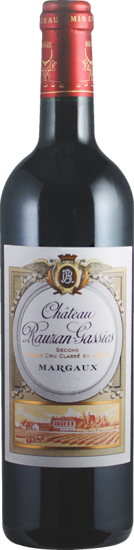 Flasche Chateau Rauzan Gassies AOC 2e Grand Cru Classe Margaux Château Rauzan-Gassies von Château Rauzan-Gassies