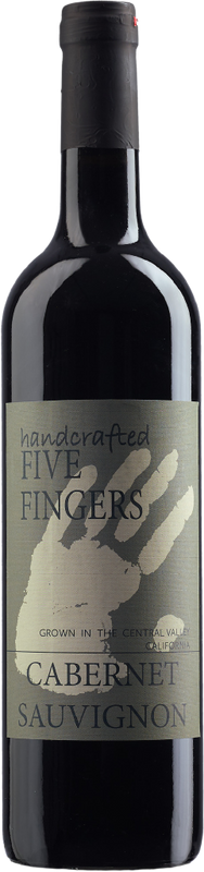 Bottle of Cabernet Sauvignon California Five Fingers from Five Fingers