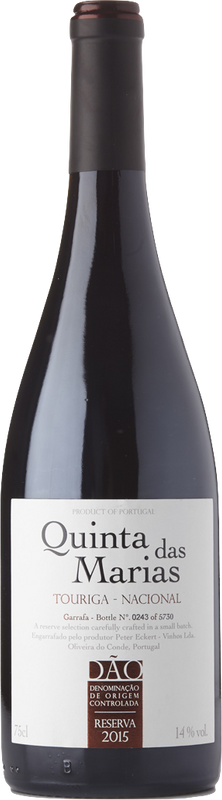 Flasche Touriga Nacional Reserva Dao DOC Quinta das Marias von Quinta das Marias