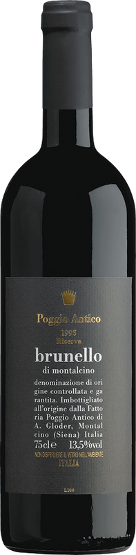Flasche Brunello di Montalcino Riserva DOCG Poggio Antico von Poggio Antico