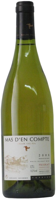 Bottle of Mas d'en Compte blanco DOCa Priorat Celler Cal Pla/Joan Sangenis from Celler Cal Pla/Joan Sangenis