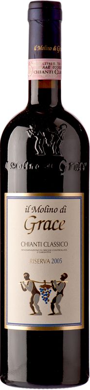 Flasche Chianti classico Riserva Il Molino di Grace von Il Molino di Grace
