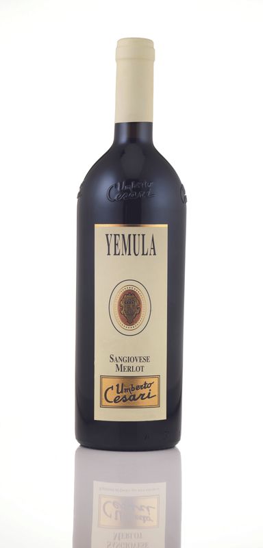 Flasche Yemula Sangiovese Merlot Rubicone IGT Umberto Cesari von Umberto Cesari