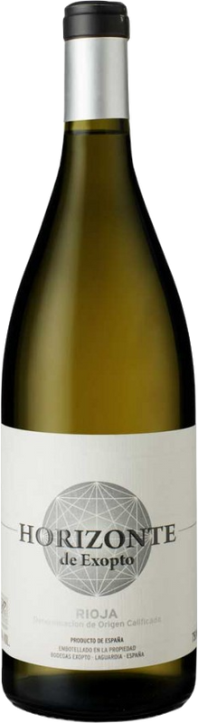 Flasche Horizonte Blanco de Exopto Rioja DOCa Bodegas Exopto von Bodegas Exopto