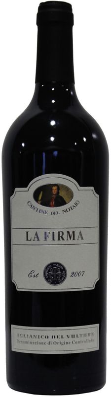 Flasche Aglianico del Vulture DOC La Firma Cantine del Notaio von Cantine del Notaio