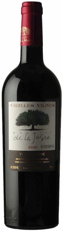 Bottiglia di Vieilles Vignes Vin de Pays d'Oc Domaine de la Jasse di Domaine de la Jasse