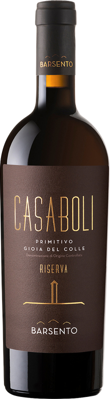 Flasche Gioia Del Colle DOC Riserva Primitivo Casaboli Barsento von Barsento
