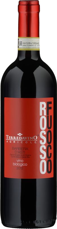 Flasche Barbera d'Asti DOCG Rosso Fuoco BIO Vite Colte von Vite Colte