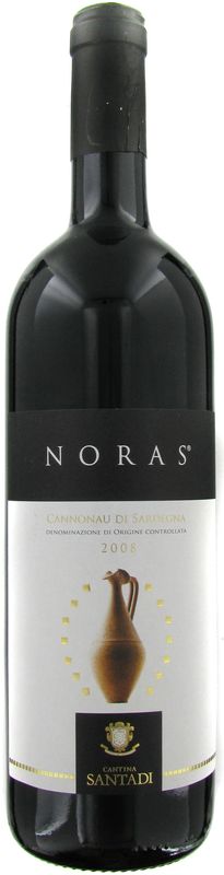 Flasche Cannonau di Sardegna DOC Noras Cantina di Santadi von Cantina di Santadi