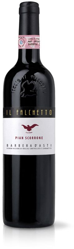 Flasche Barbera d'Asti DOCG Pian Scorrone Il Falchetto von Il Falchetto