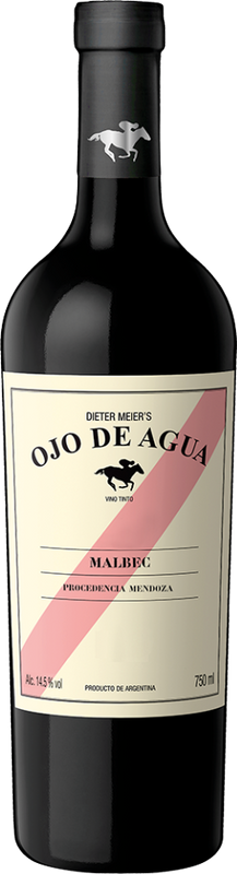 Flasche Ojo de Agua Malbec Ojo de Vino/Agua / Dieter Meier von Ojo de Vino/Agua / Dieter Meier