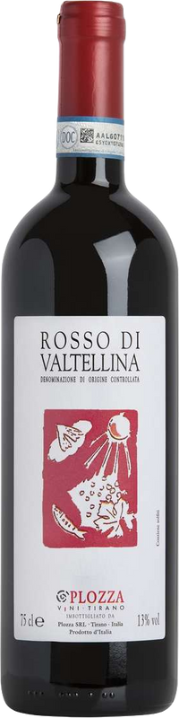 Bottle of Plozza Valtellina IGT Plozza SA Brusio from Plozza SA Brusio