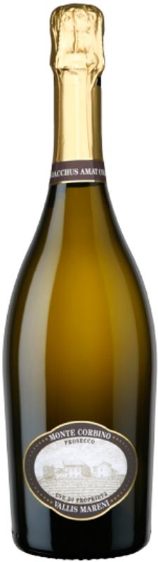 Bouteille de Prosecco DOC Monte Corbino Extra Dry Vallis Mareni de Vallis Mareni