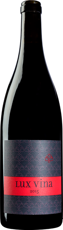 Bottle of Syrah Rhône Saga Wallis AOC Lux Vina - Domaines Chevaliers from Lux Vina - Domaines Chevaliers