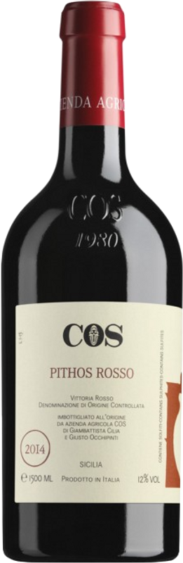 Bouteille de Pithos DOC Vittoria Rosso Anfore Cos Cos de Cos