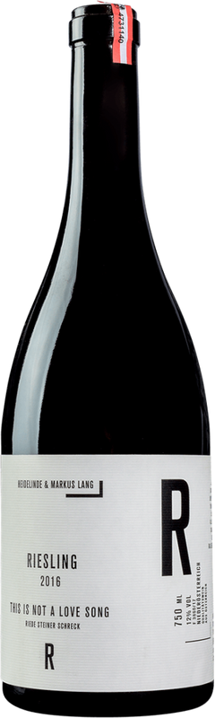 Bottle of Riesling This is not a Love Song HM Lang from HM Lang