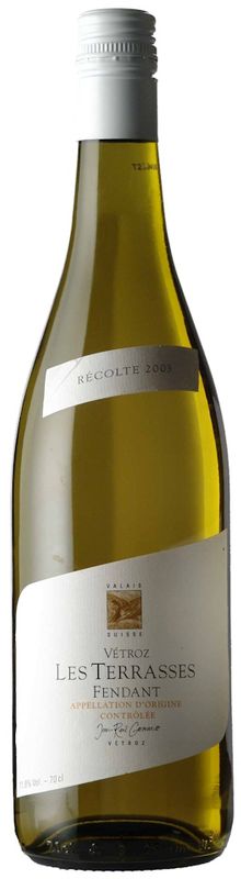 Flasche Fendant Vetroz Les Terrasses AOC Jean-René Germanier von Jean-René Germanier