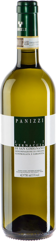 Bottiglia di Vernaccia San Gimignano DOCG Panizzi di Panizzi